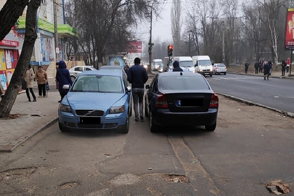 Типичная картина для Кишинева.
