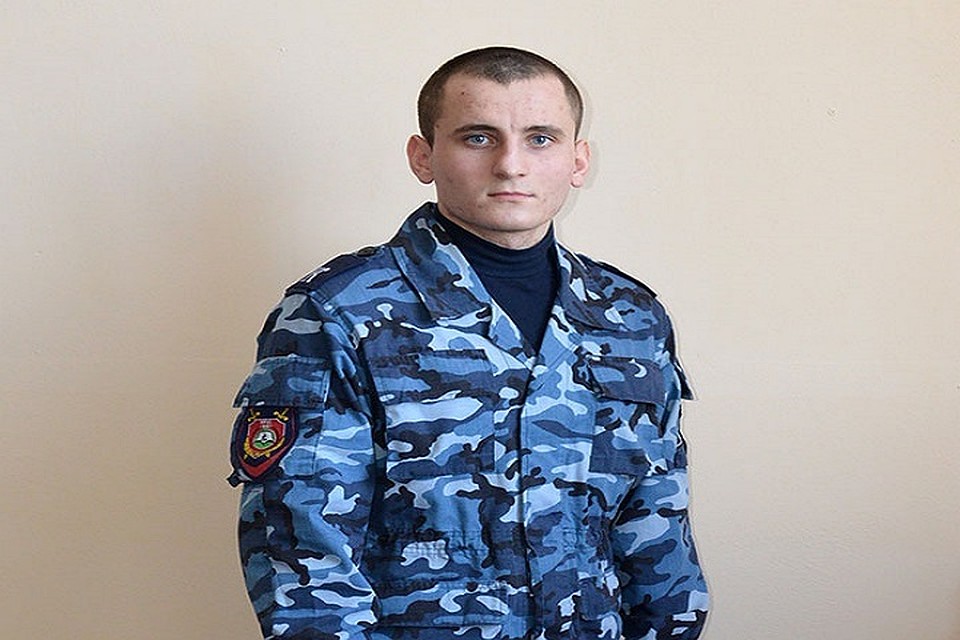 Курсант Дмитрий Похилый (Фото: МВД Приднестровья).