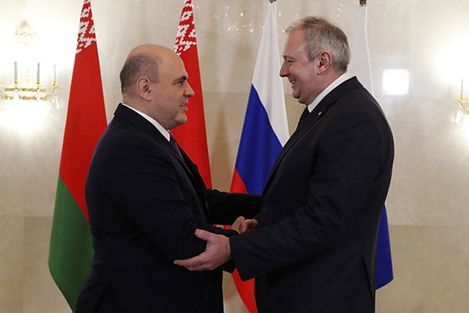 Встреча Михаила Мишустина с Сергеем Румасом. Фото: government.ru