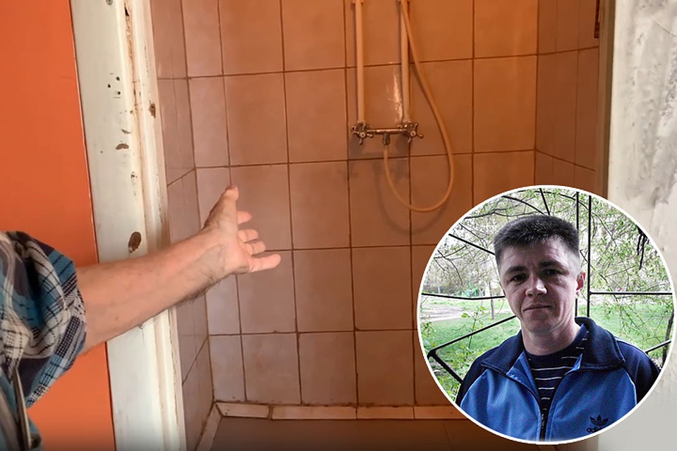 Соседи обнаружили тело Валеры в душевой.
