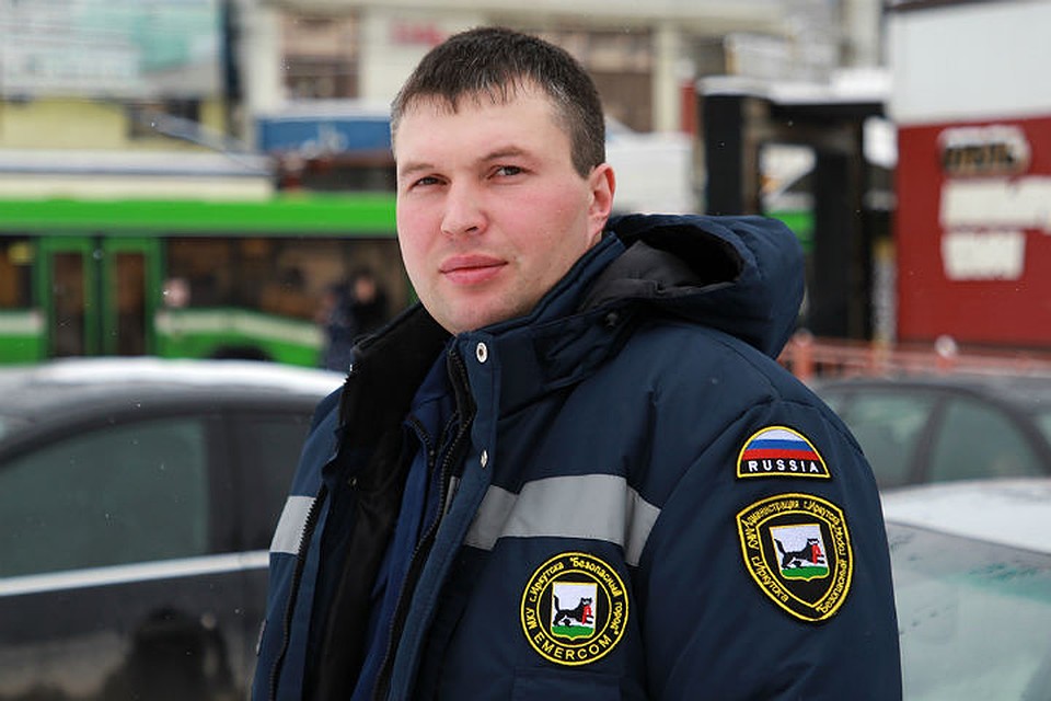 Вот он, герой Михаил Дмитриев