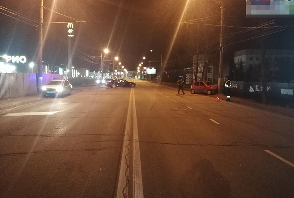 ДТП на Московском шоссе в Твери Фото: УГИБДД России по Тверской области
