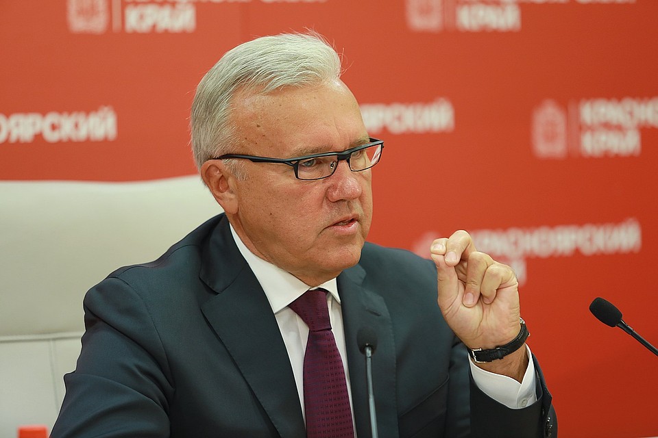 Губернатор Красноярского края Александр Eccq