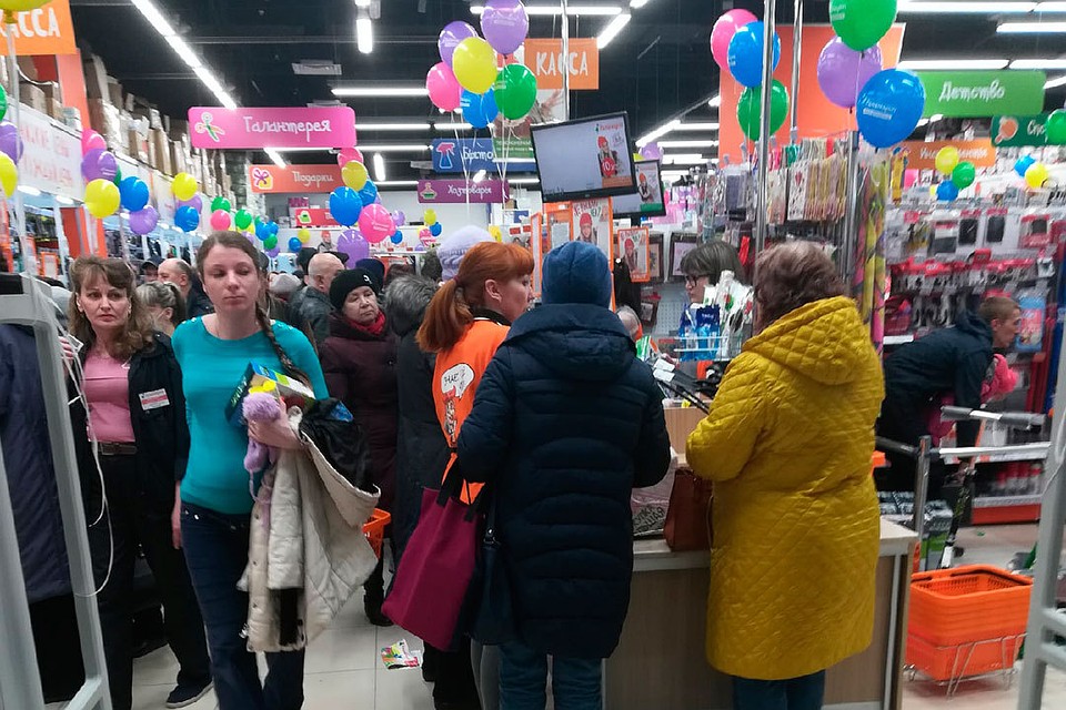 Открытие магазина в Бийске.