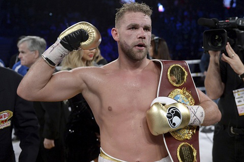 Билли Джо Сондерс является действующим чемпионом мира по версии WBO во втором среднем весе