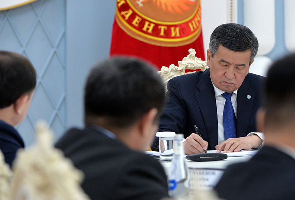 Президент проводит очередное заседание Совбеза в узком кругу.