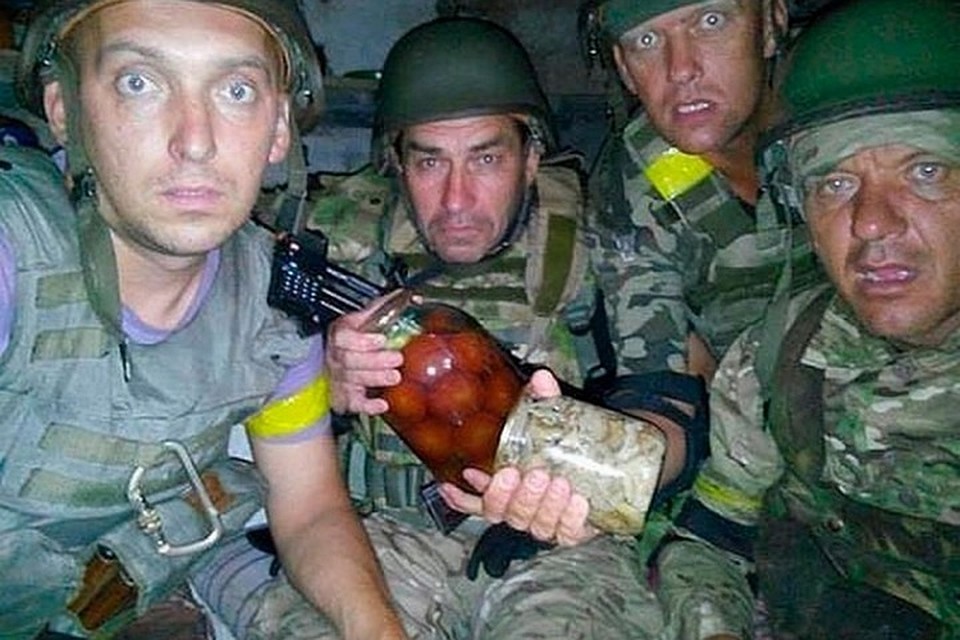 На передовой в Донбассе украинские солдаты бунтуют из-за плохого питания и невыплат зарплаты. Фото: mtdata.ru