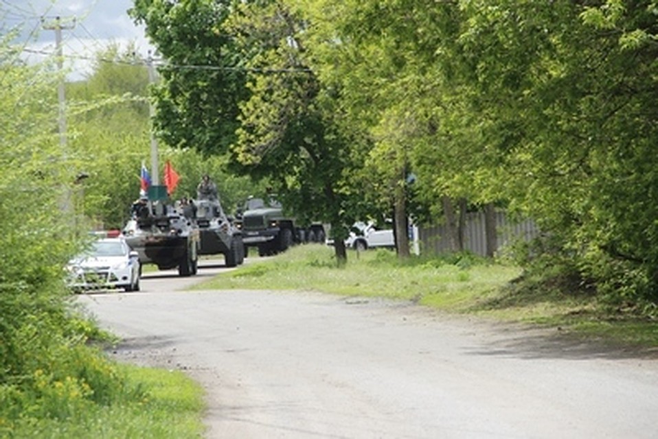 А в Валуйках военный парад был! Фото пресс-службы администрации Валуйского городского округа