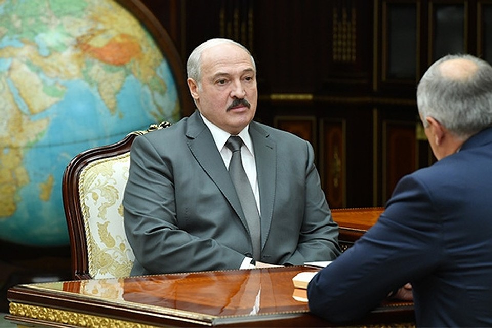 Лукашенко принял с докладом Румаса. Фото: пресс-служба президента