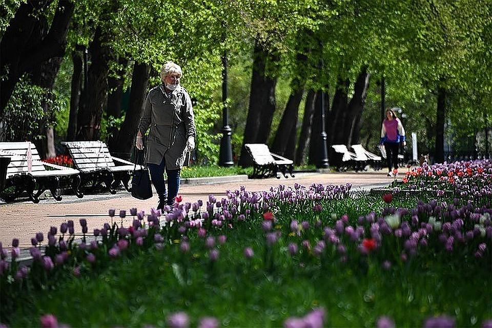В Москве затянулись майские холода