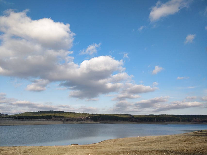Симферопольское водохранилище заполнено всего на 25%
