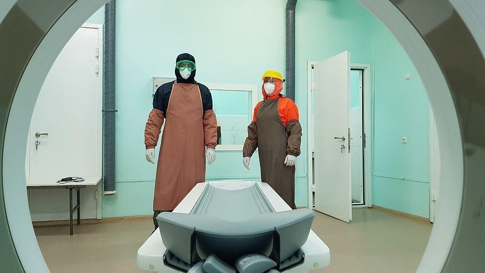 В Тюменской области закупили томографы для диагностики коронавируса. Фото - Оперативный штаб Тюменской области по профилактике коронавируса.