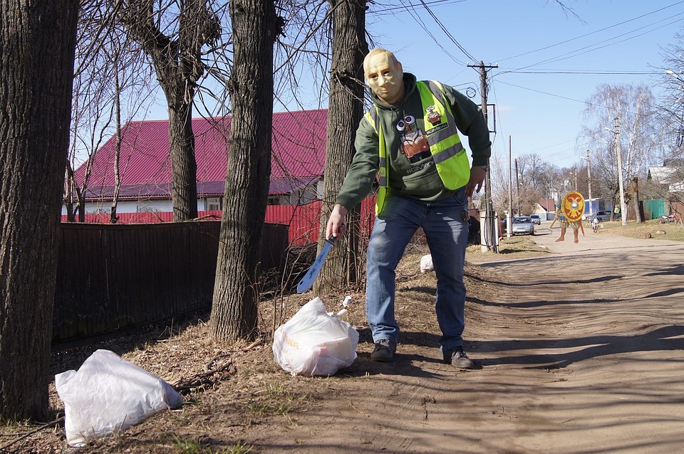 Экоактивист делает родную Кострому чище уже несколько лет. Фото: GarbageMan