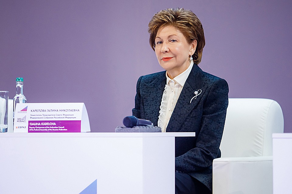 Галина Карелова — заместитель председателя верхней палаты российского парламента