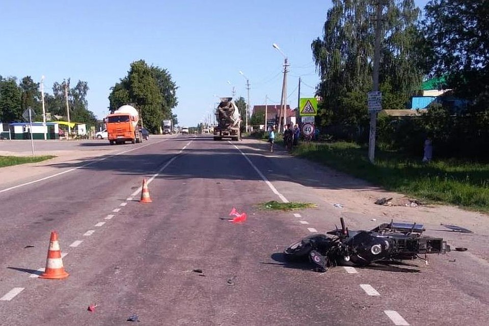 Под Липецком в ДТП пострадал 14-летний мотоциклист