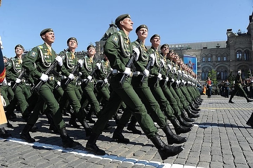 Репетиция парада Победы в Ростове-на-Дону. Фото: архив "КП"