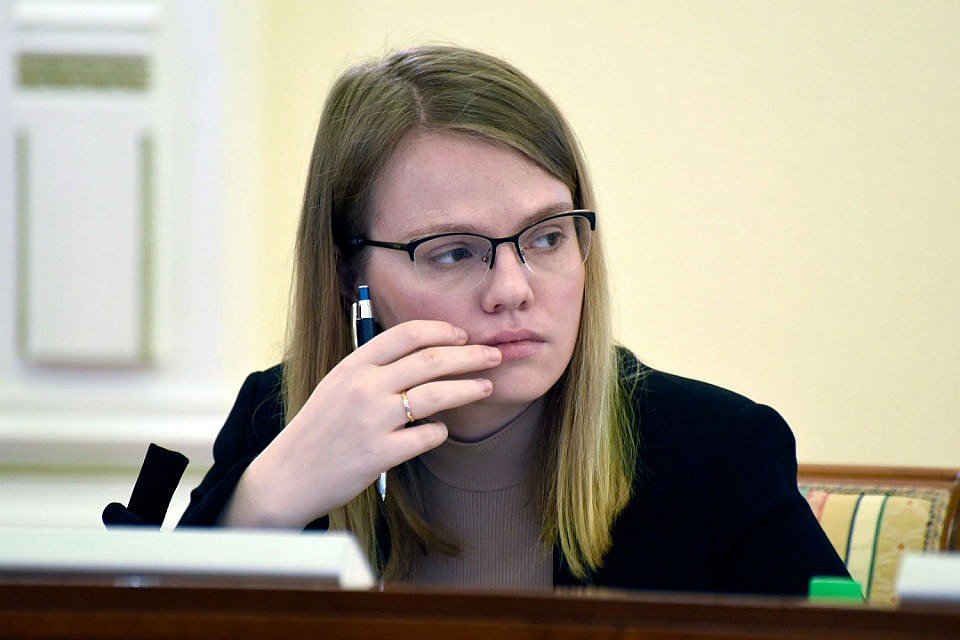 Ольга Вовк ушла в декретный отпуск. Фото: правительство Мурманской области