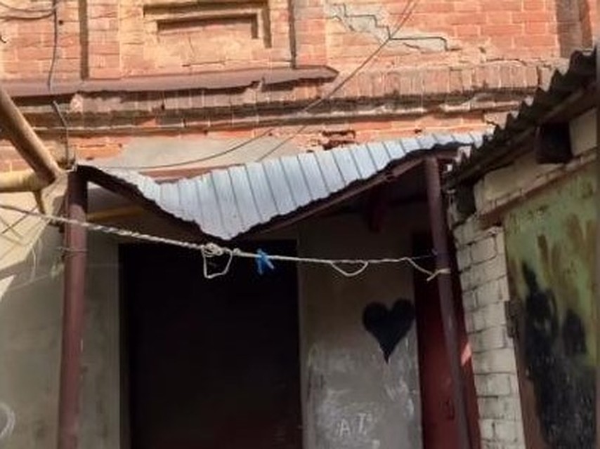 Дом на Соборной, 32. Кадр из видео