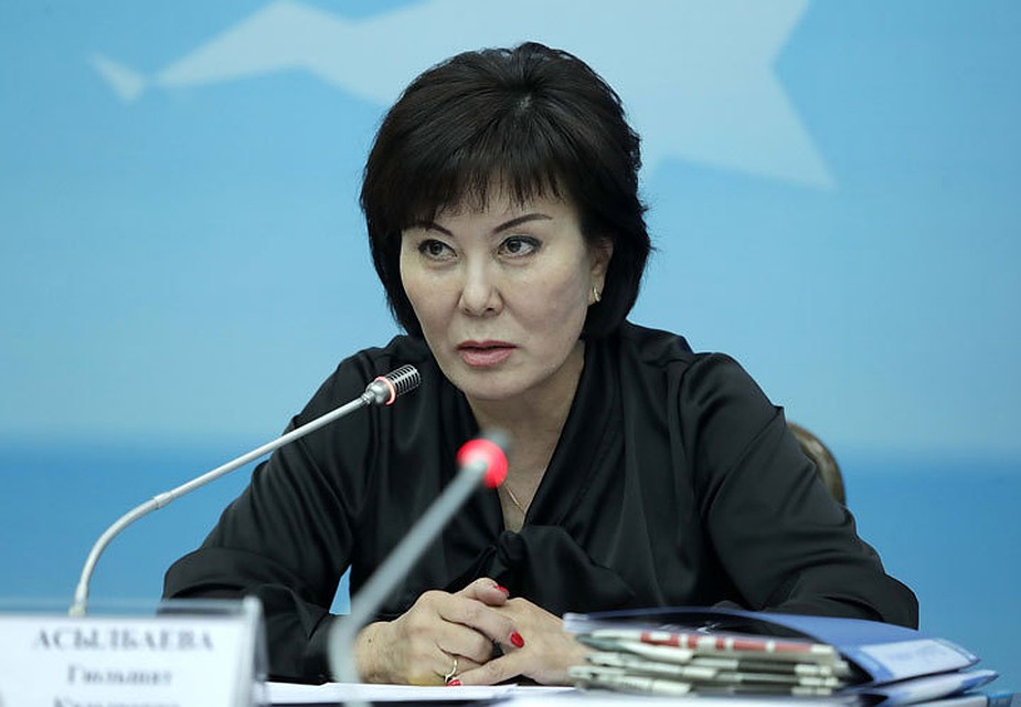 Одна из инициаторов законопроекта Гульшат Асылбаева.
