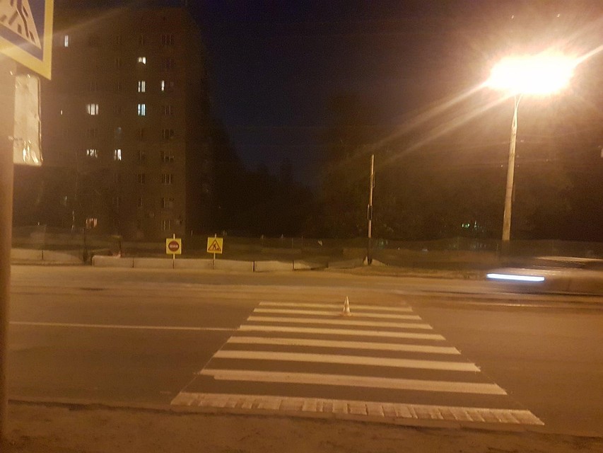 ДТП произошло на проспекте Кирова, почему водитель не остановился вовремя, сейчас выясняет полиция