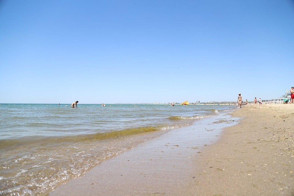Температура воды в Черном море 25 июля 2020.