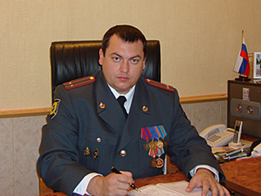Начальник кущевского отдела центра по противодействию экстремизму Александр Ходыч.