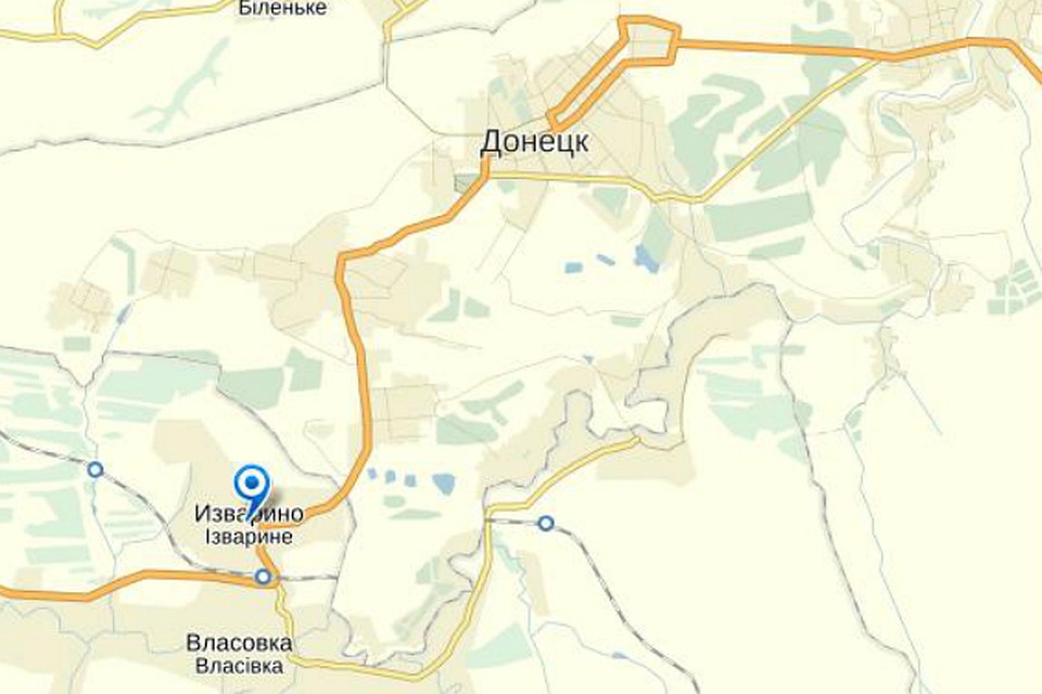 Самолет был сбит всего в нескольких стах метрах от границы с Ростовской областью.