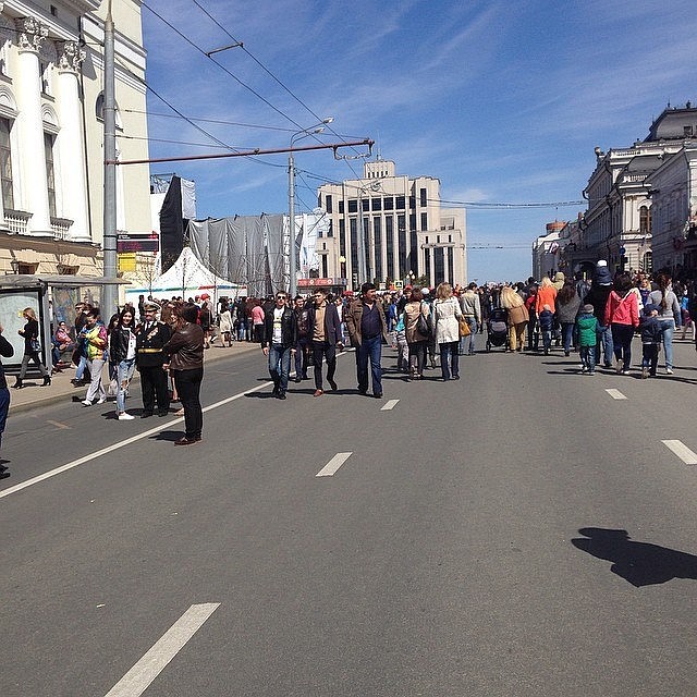 Вот так пришлось наблюдать