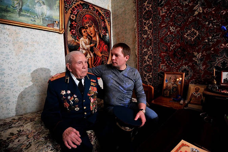 Ветеран Великой Отечественной войны Николай Суриков.