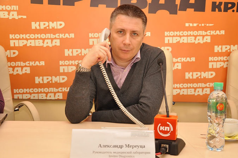 Руководитель медицинской лаборатории Invitro Diagnostics Александр Мереуца ответил на вопросы читателей «Комсомолки»
