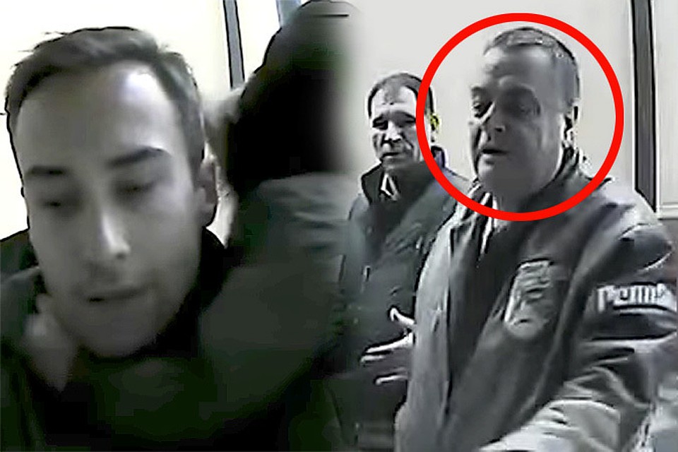 Во время прогулки с сыном на Шепелева напали 6 человек, среди которых был замечен и отец Жанны Фриске Владимир Борисович. Фото: кадр из видео