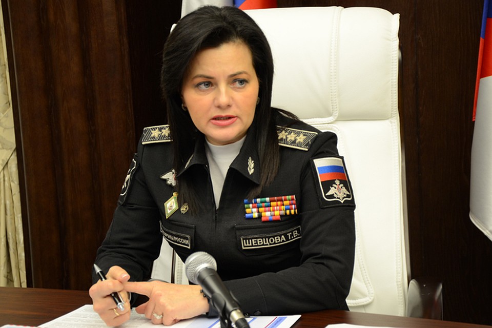 Заместитель Министра обороны России Татьяна Шевцова