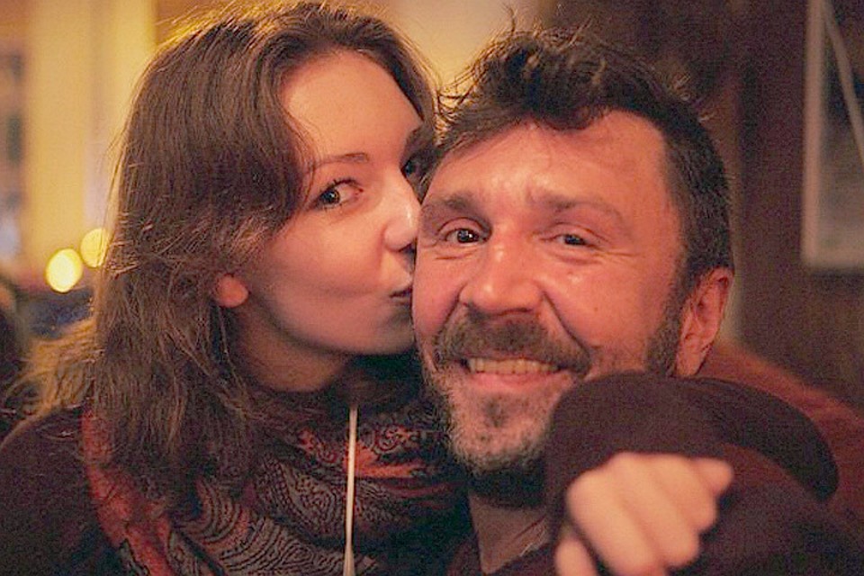 Серафима с папой.