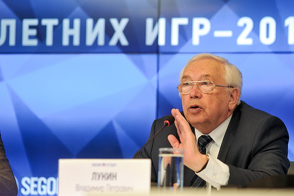 Президент Паралимпийского комитета России Владимир Лукин прокомментировал решение отстранить членство возглавляемой им организации. Фото: Андрей Махонин/ТАСС
