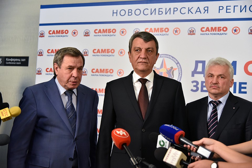 Владимир Городецкий, Сергей Меняйло и Сергей Елисеев уверены: самбо - наша национальная идея.