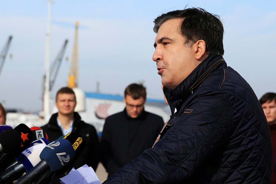 Михаил Саакашвили заявил, что решил уйти с поста губернатора Одесской области в связи с нежеланием киевских властей бороться с коррупцией