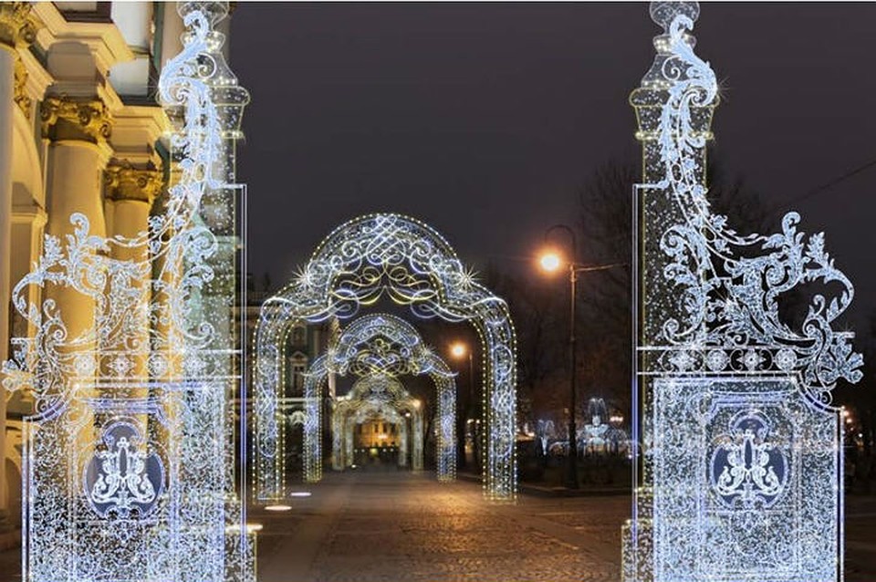 Петербург готовится к Новому году Фото: Комитет по печати и взаимодействию со СМИ