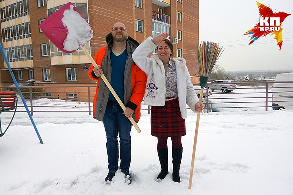 «Комсомолка» подарила красноярцам полезный инвентарь