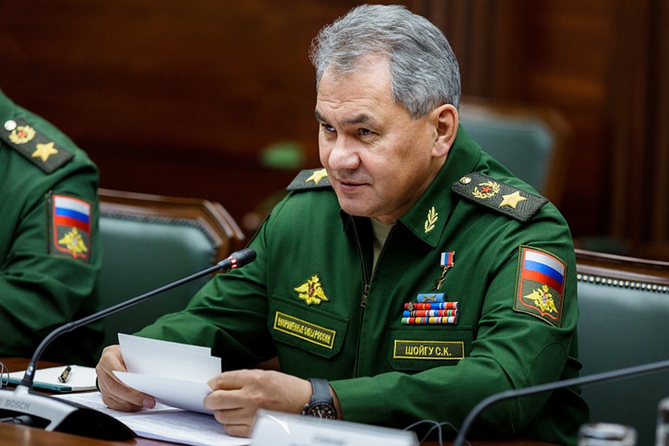 Министр обороны России Сергей Шойгу Фото: Пресс-служба минобороны России