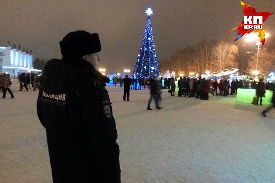 В новогоднюю ночь около 27 тысяч сотрудников МВД охраняли порядок в Удмуртии
