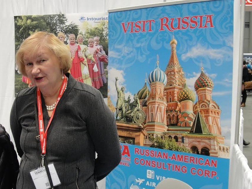 Стенд Unique Russia на The New York Times Travel Show
