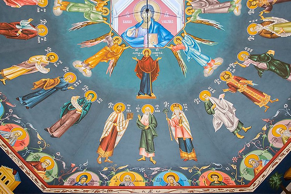 Православная церковь в финском Кайаани стала шедевром живописного искусства. Фото: Niko Mannonen / Yle