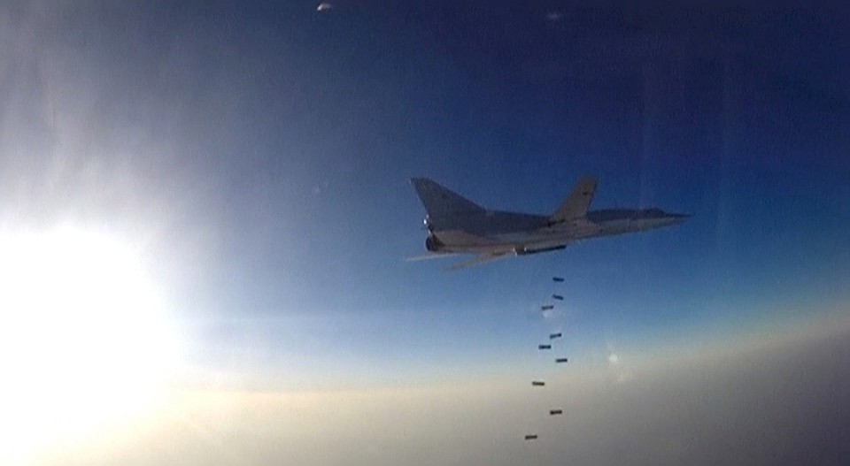 Российские военные во вторник уже провели первый боевой вылет с иранской базы Фото: REUTERS