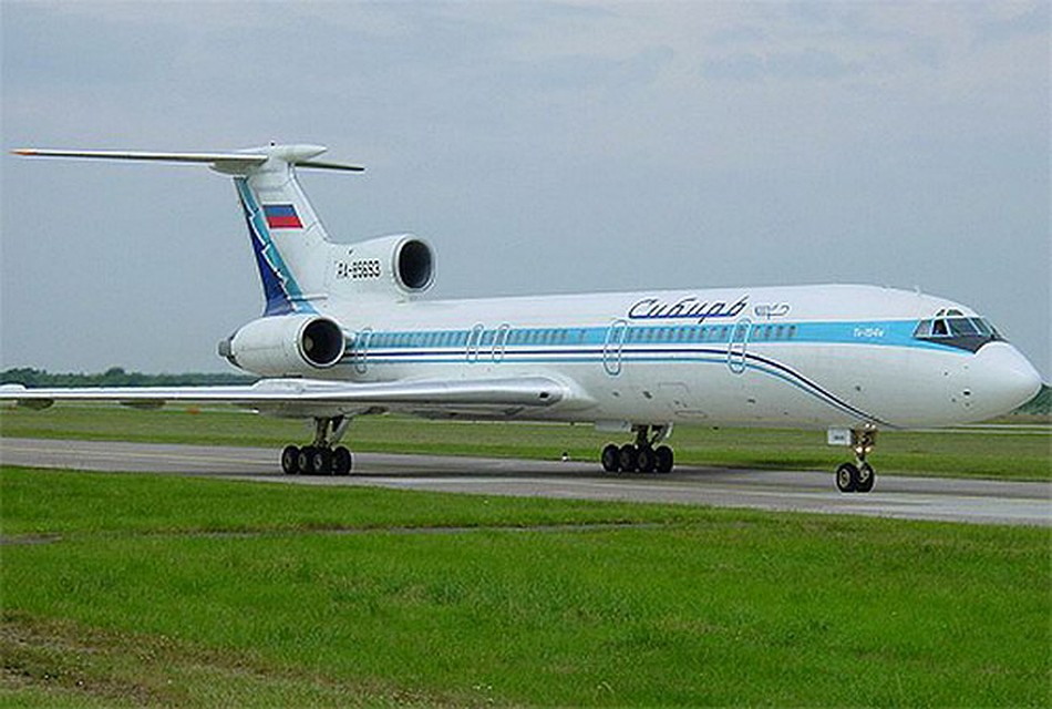 Борт Ту-154, разбившийся над Черным морем. Фото: Архивный кадр