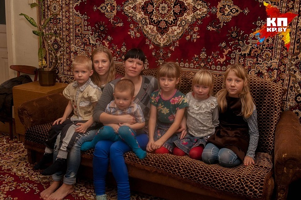 Люба всегда хотела большую семью. Фото: Александр САЕНКО