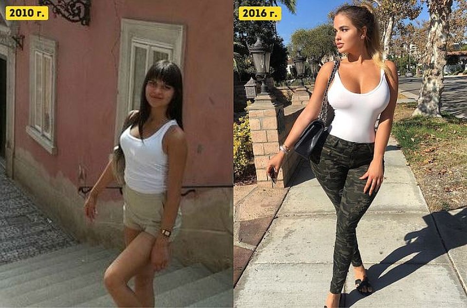 За несколько лет Анастасия изменилась до неузнаваемости Фото: Instagram.com