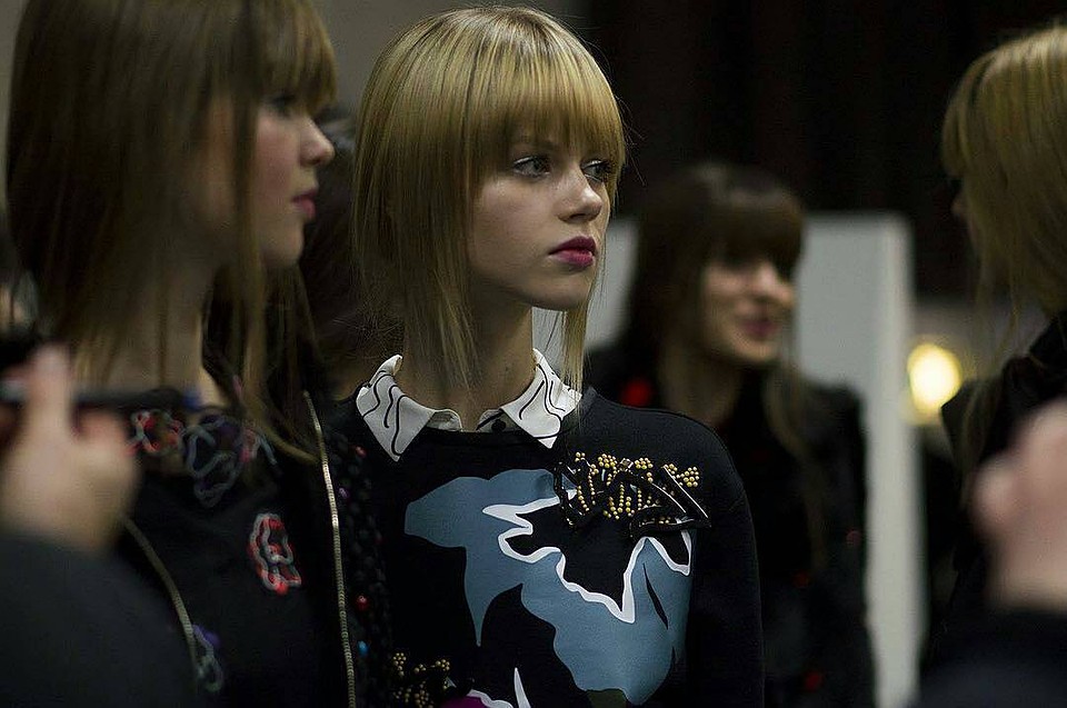 Giorgio Armani's show. Фото: модельное агентство Belle.