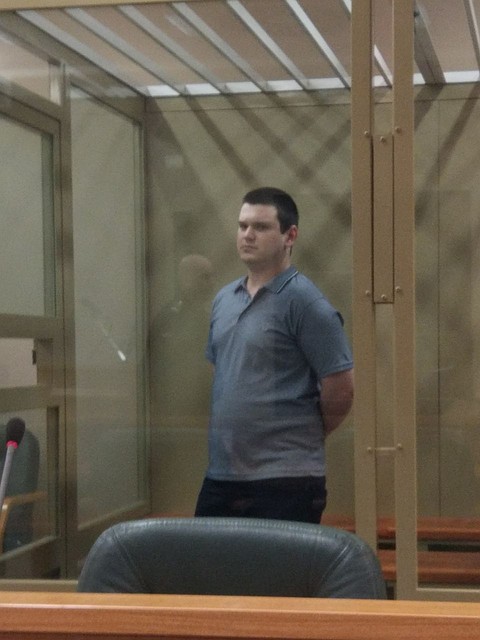 Иван Сорокоумов во время оглашения приговора Фото: Егор КАЗАКОВ