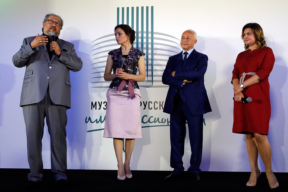 Борис Минц на открытии сказал: - Такие коллекции открывают нам лицо человека, новые его грани, о которых никто не знал. Фото: Михаил Джапаридзе/ТАСС