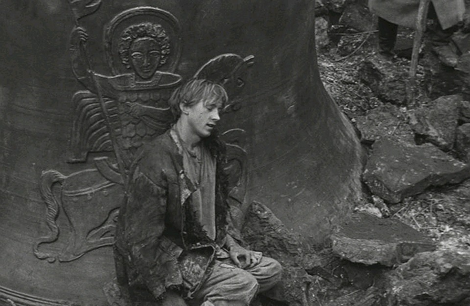Николай Бурляев в фильме Андрея Тарковского "Андрей Рублев", 1966 год